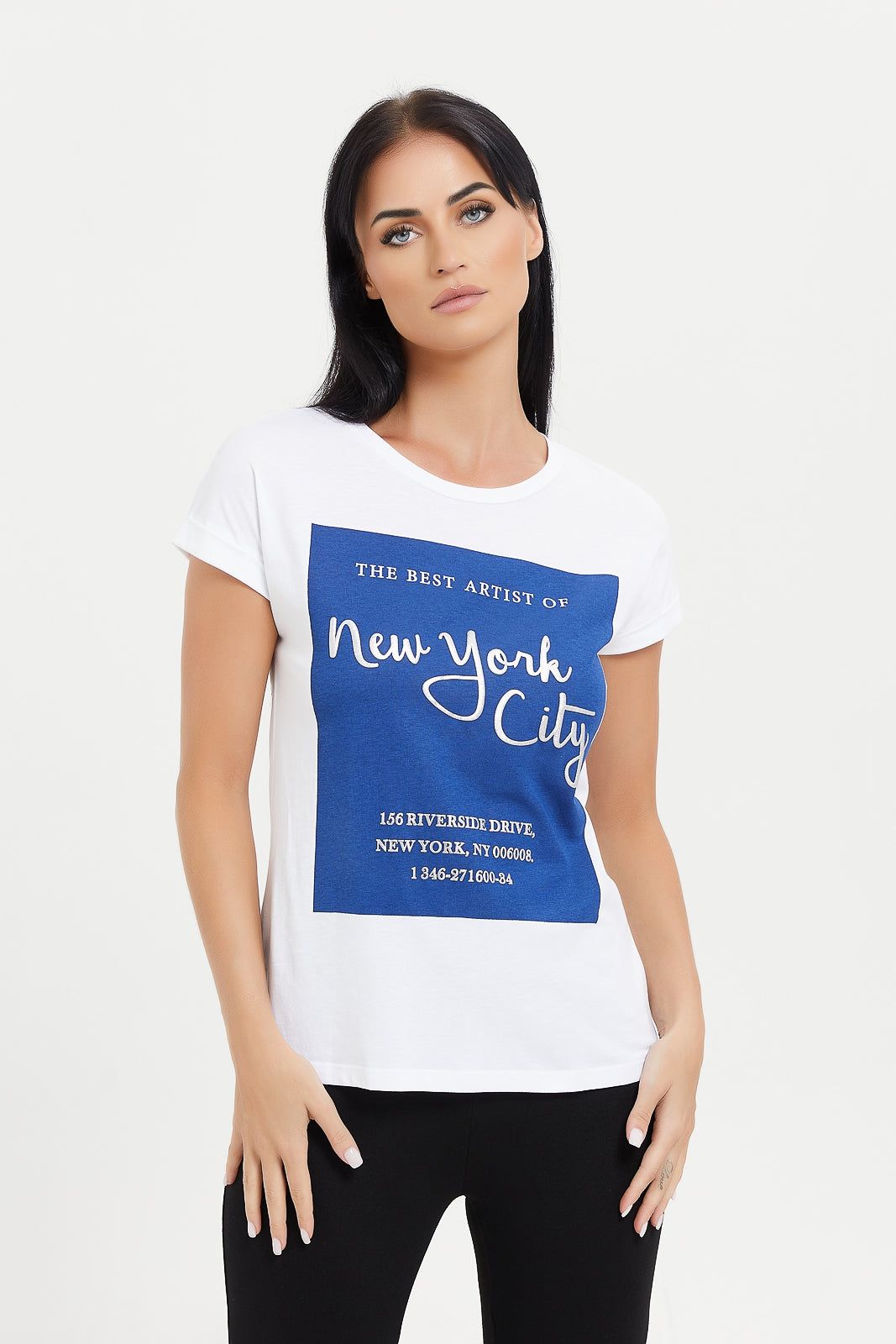 Women White Printed T-Shirt sold by Redtag