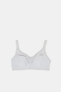 Women Beige And Grey Non-Padded Bra Set (Pack Of 2) sold by Redtag