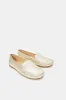 Women Gold Textured Moccasin sold by Redtag