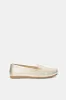 Women Gold Textured Moccasin sold by Redtag