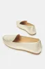 Women Gold Textured Moccasin sold by Redtag
