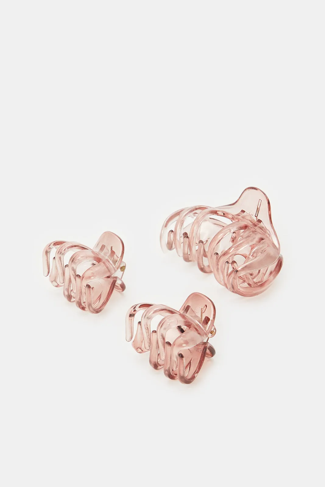 Women Brown Hair Clip Set (Pack of 3) sold by Redtag