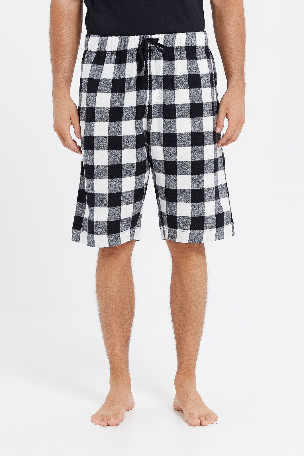 Men Black And White Pyjama Set (2 Piece) sold by Redtag product image thumbnail 3