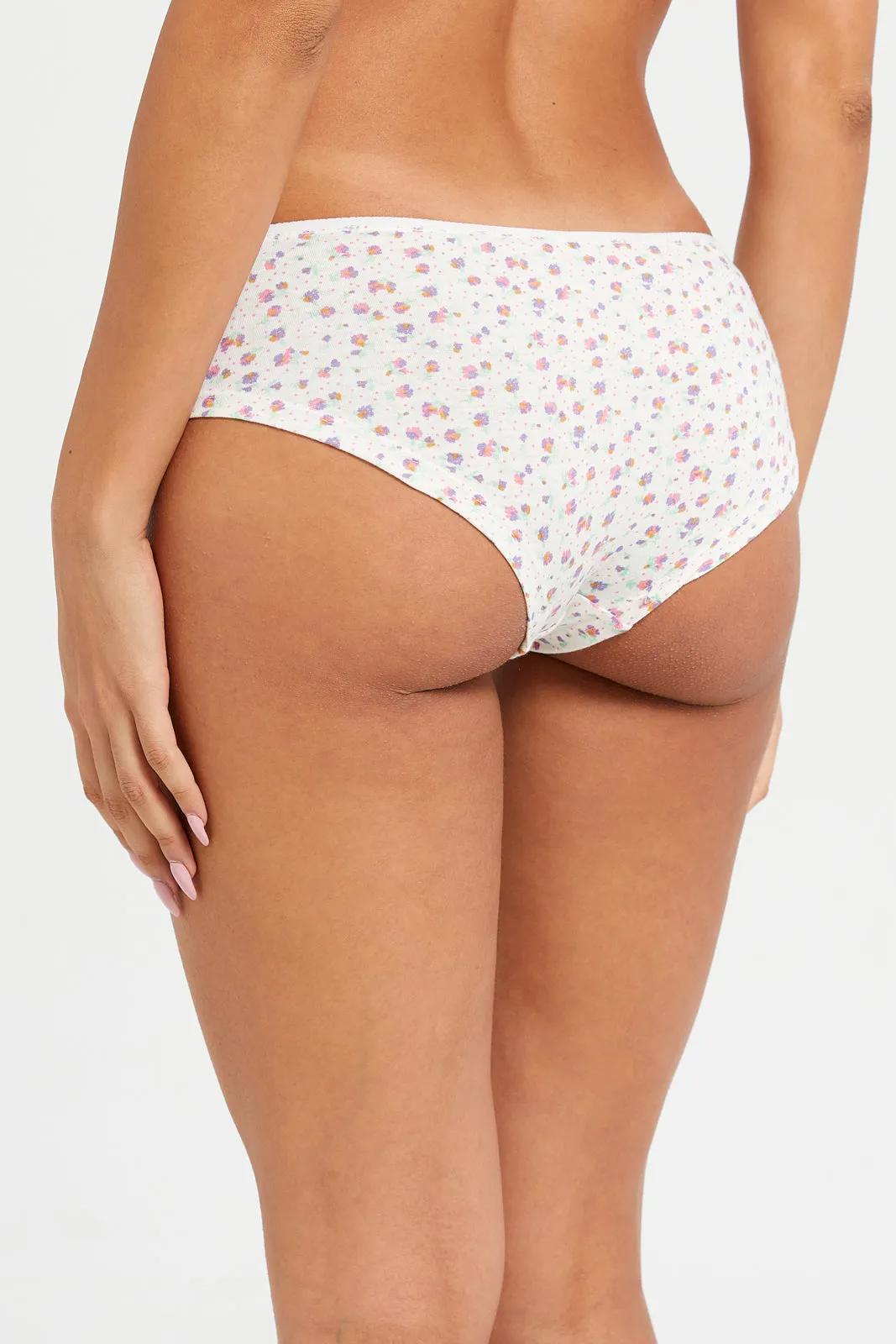 Women Assorted Boyleg Brief Set (Pack Of 5) sold by Redtag product image thumbnail 4