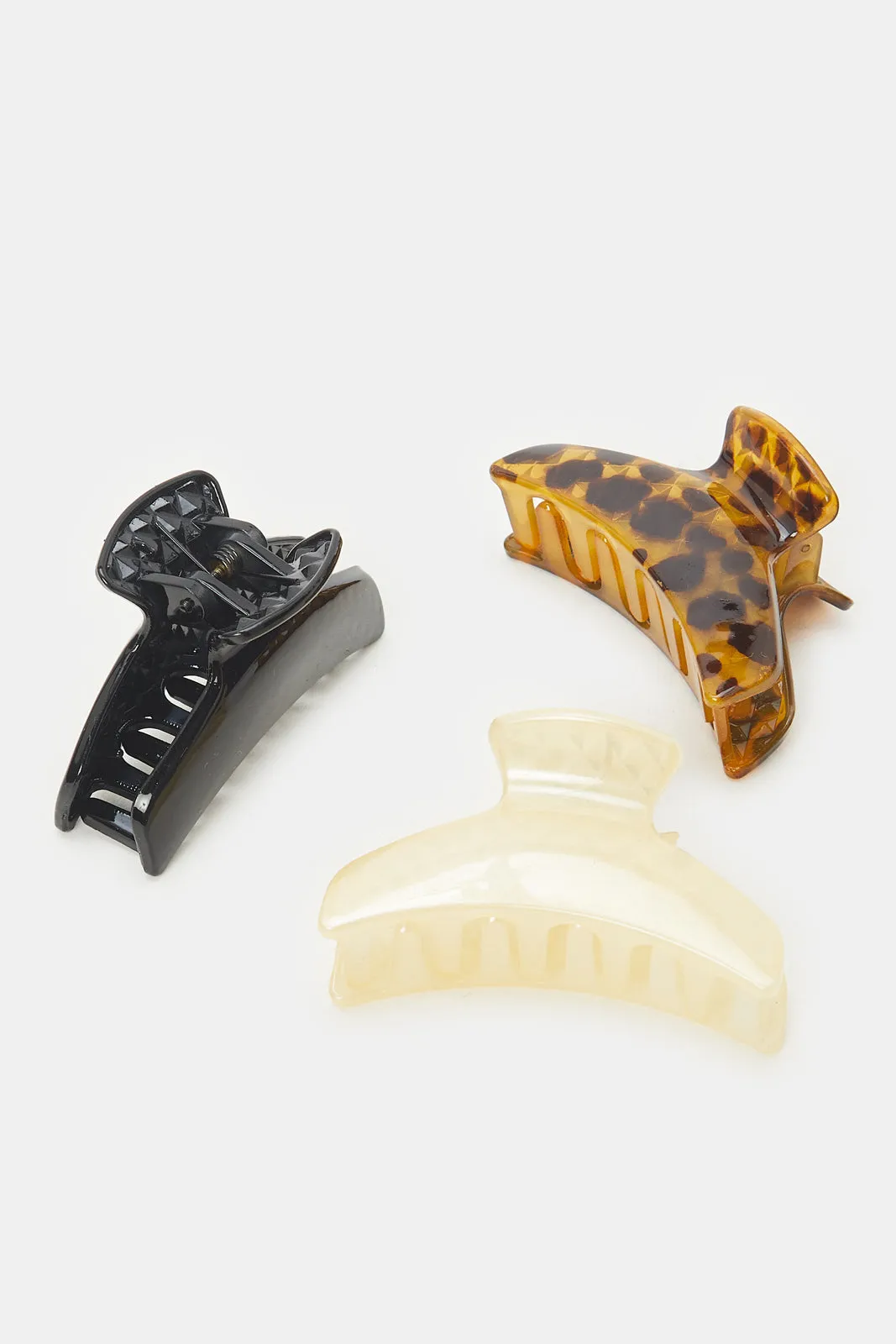 Women Assorted Printed Hair Clip Set (3 Piece) sold by Redtag product image thumbnail 3