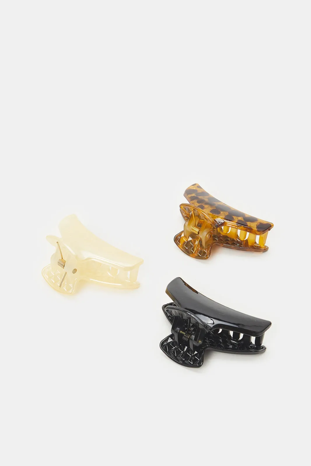 Women Assorted Printed Hair Clip Set (3 Piece) sold by Redtag product image thumbnail 2