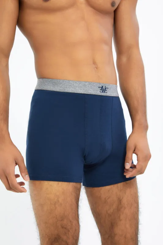 Men Navy Hipster Brief Set (Pack of 2) sold by Redtag