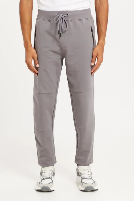 Men Charcoal Biker Joggers sold by Redtag