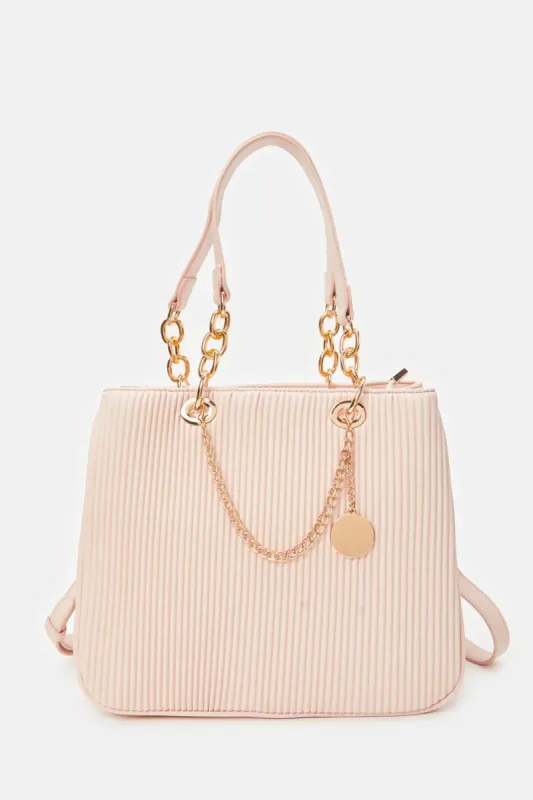 Women Pink Embellished Day Bag sold by Redtag