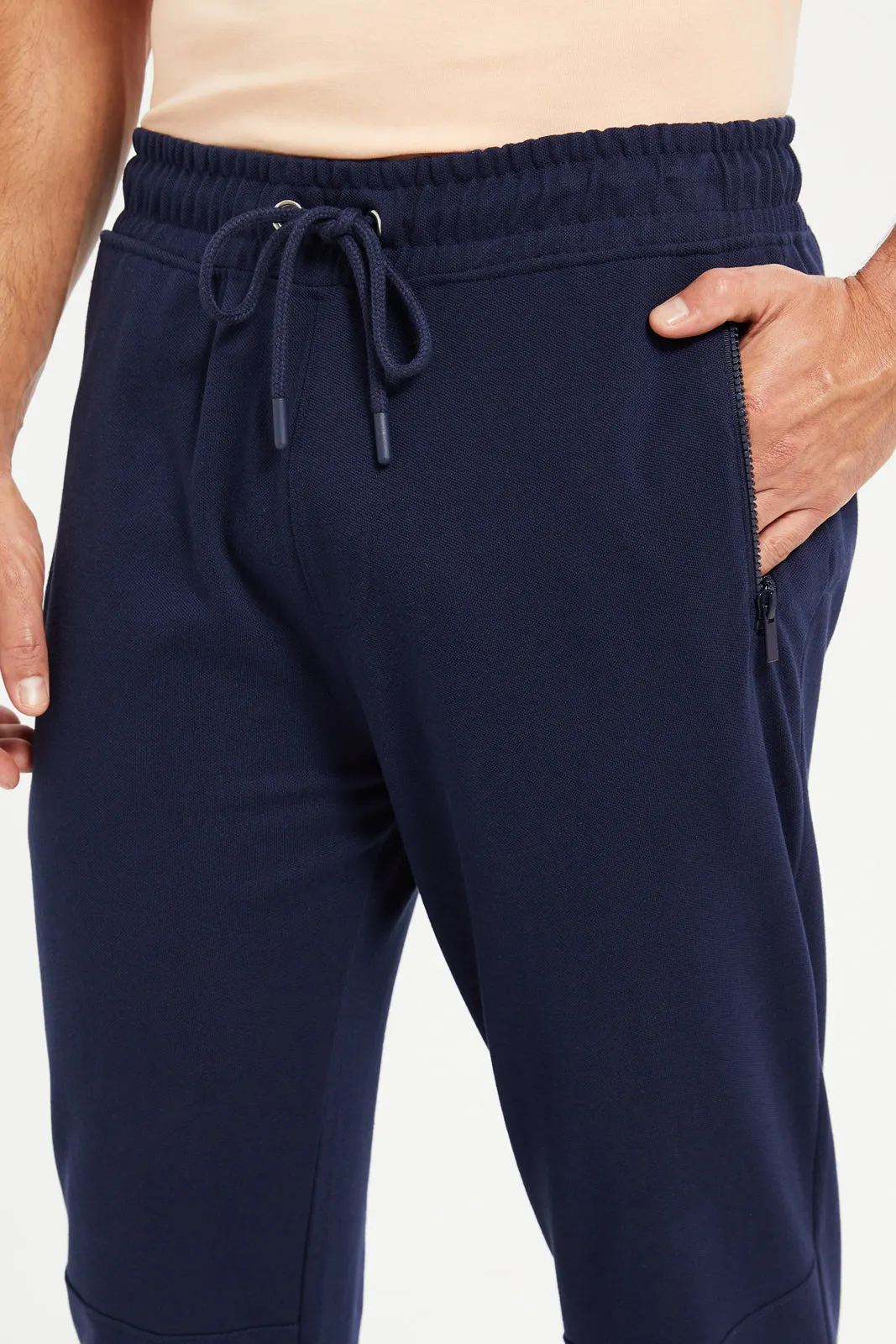 Men Navy Jogger Pants sold by Redtag product image thumbnail 4