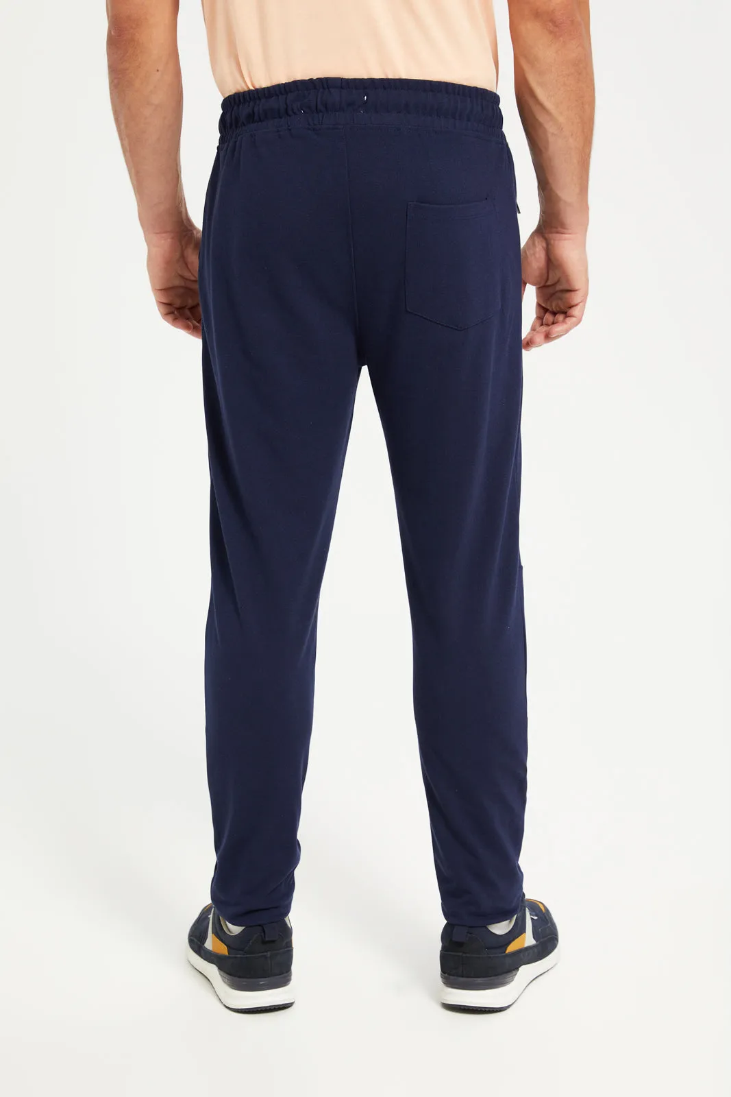 Men Navy Jogger Pants sold by Redtag product image thumbnail 3