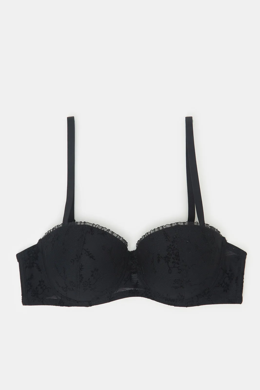 Women Beige And Black Balconette Bras (Pack of 3) sold by Redtag product image thumbnail 4