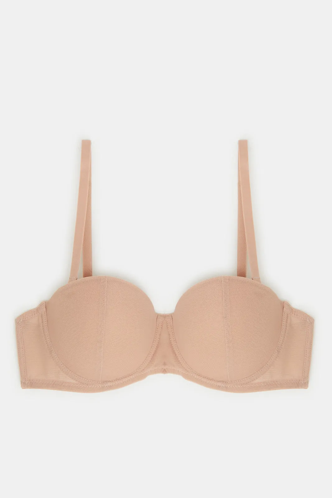 Women Beige And Black Balconette Bras (Pack of 3) sold by Redtag product image thumbnail 2