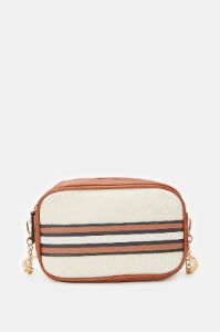Women Beige & Tan Cross Body Bag sold by Redtag