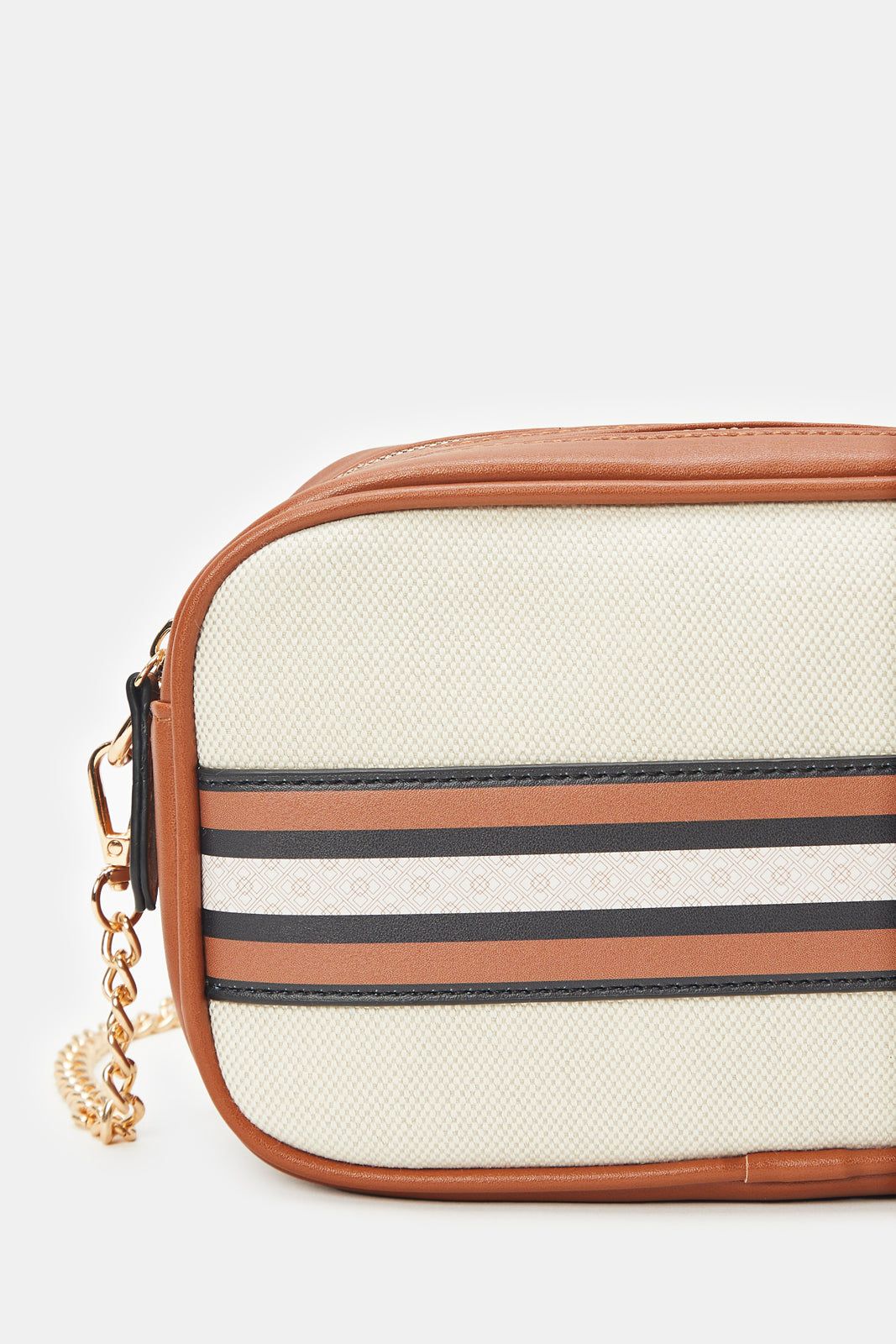 Women Beige & Tan Cross Body Bag sold by Redtag product image thumbnail 3