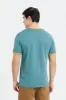 Men Green Ringer Print T-Shirt sold by Redtag