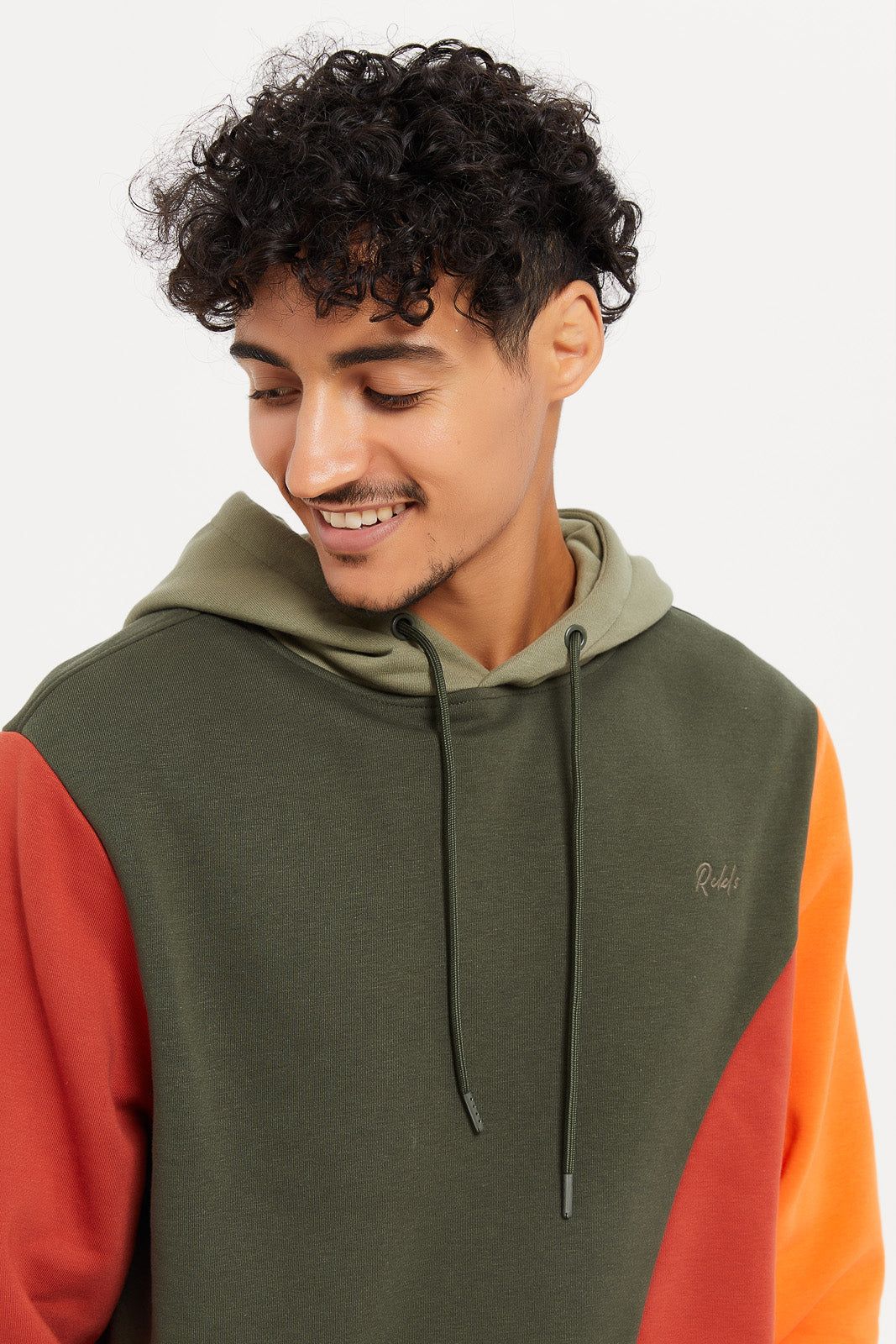 Men Multicolour Hooded Sweatshirt sold by Redtag product image thumbnail 4