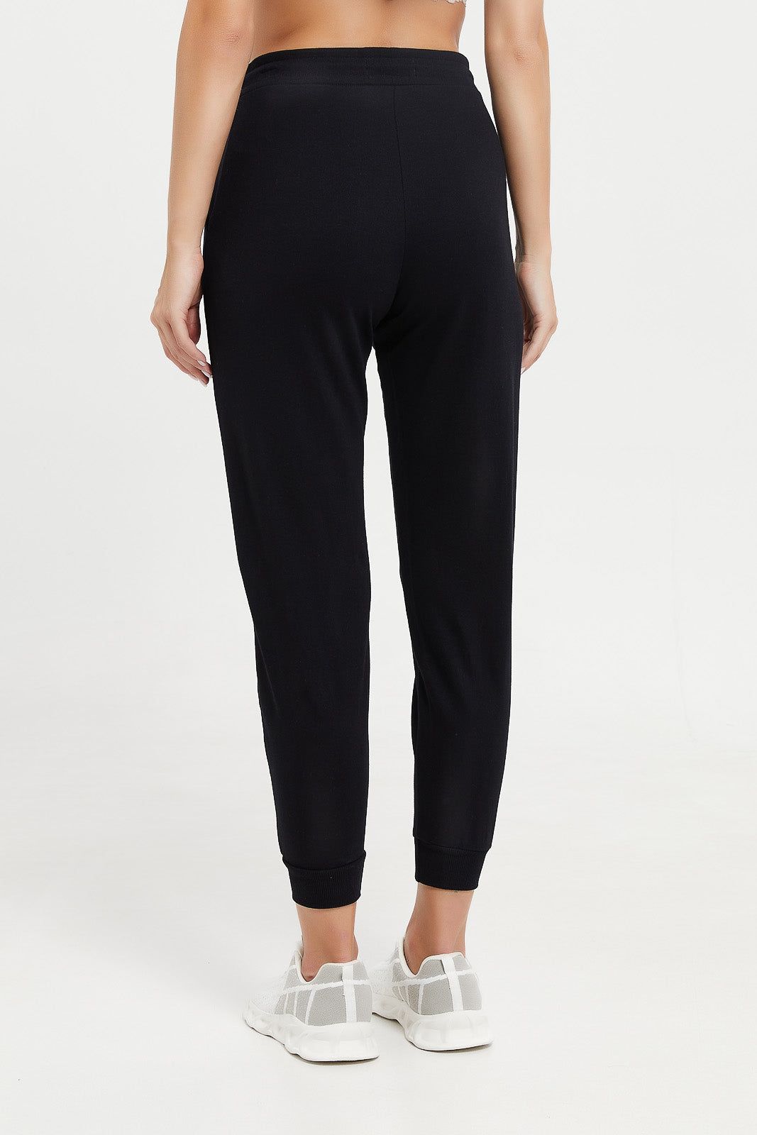 Women Black Active Pants sold by Redtag product image thumbnail 3