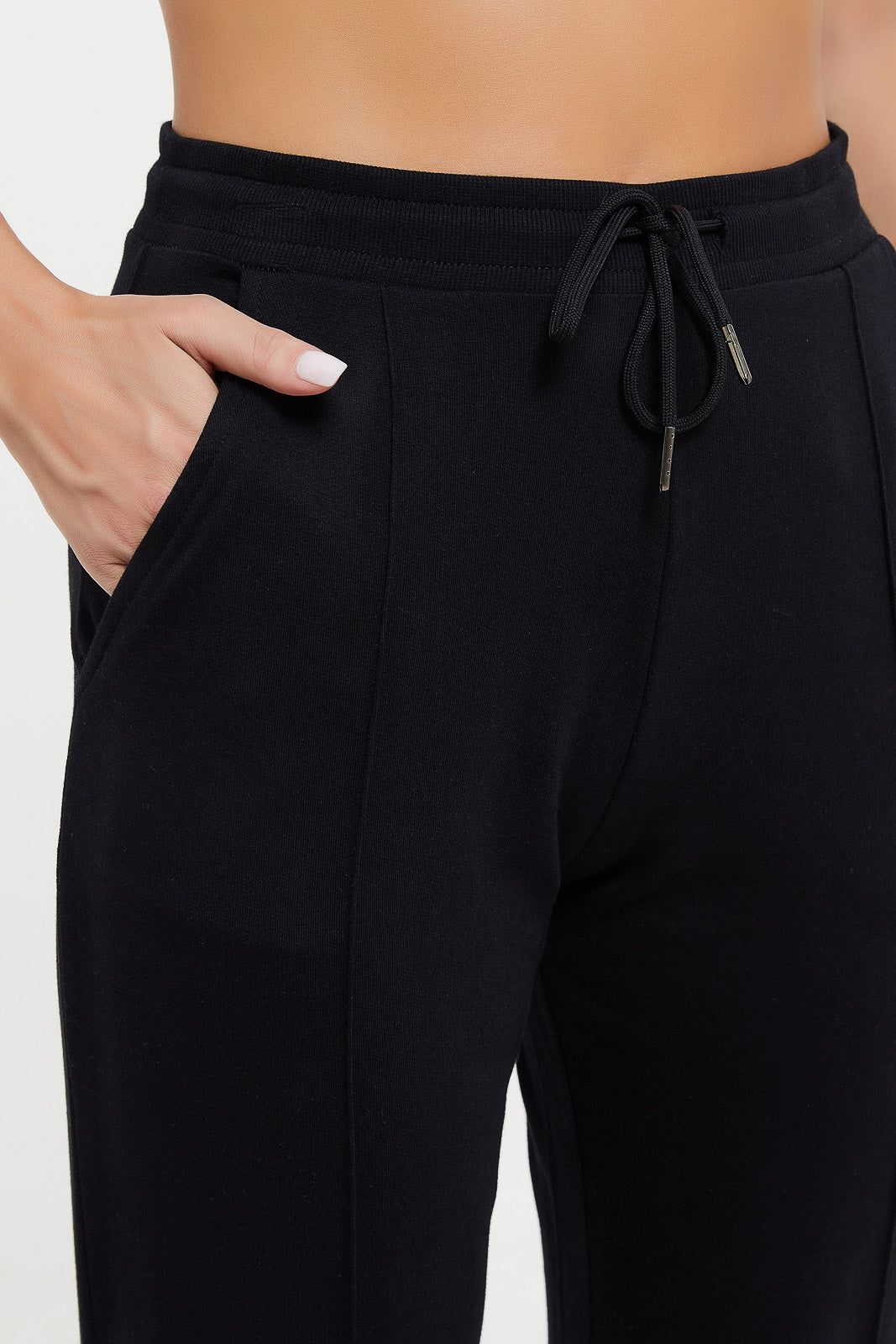 Women Black Active Pants sold by Redtag product image thumbnail 4
