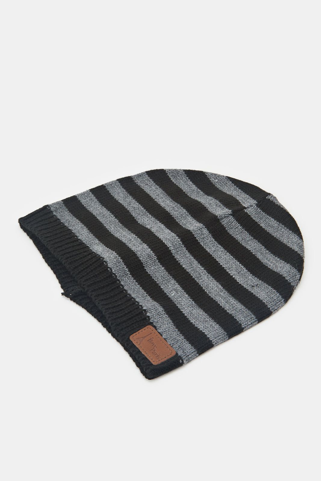 Men Black And Grey Knitted Cap Set (Pack Of 3) sold by Redtag product image thumbnail 4