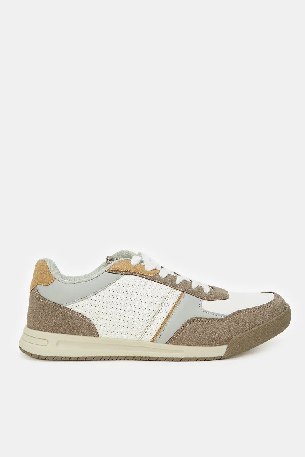 Men Multicolour Embellished Sneakers sold by Redtag