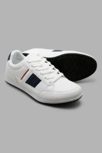 Men White Embroidered Sneaker sold by Redtag