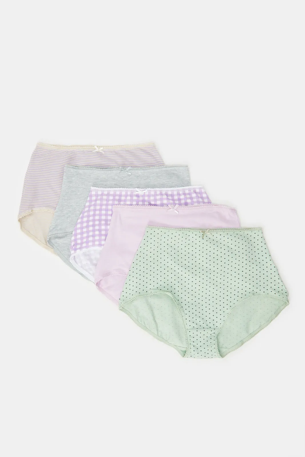 Women Assorted Full Brief (Pack Of 5) sold by Redtag product image thumbnail 2