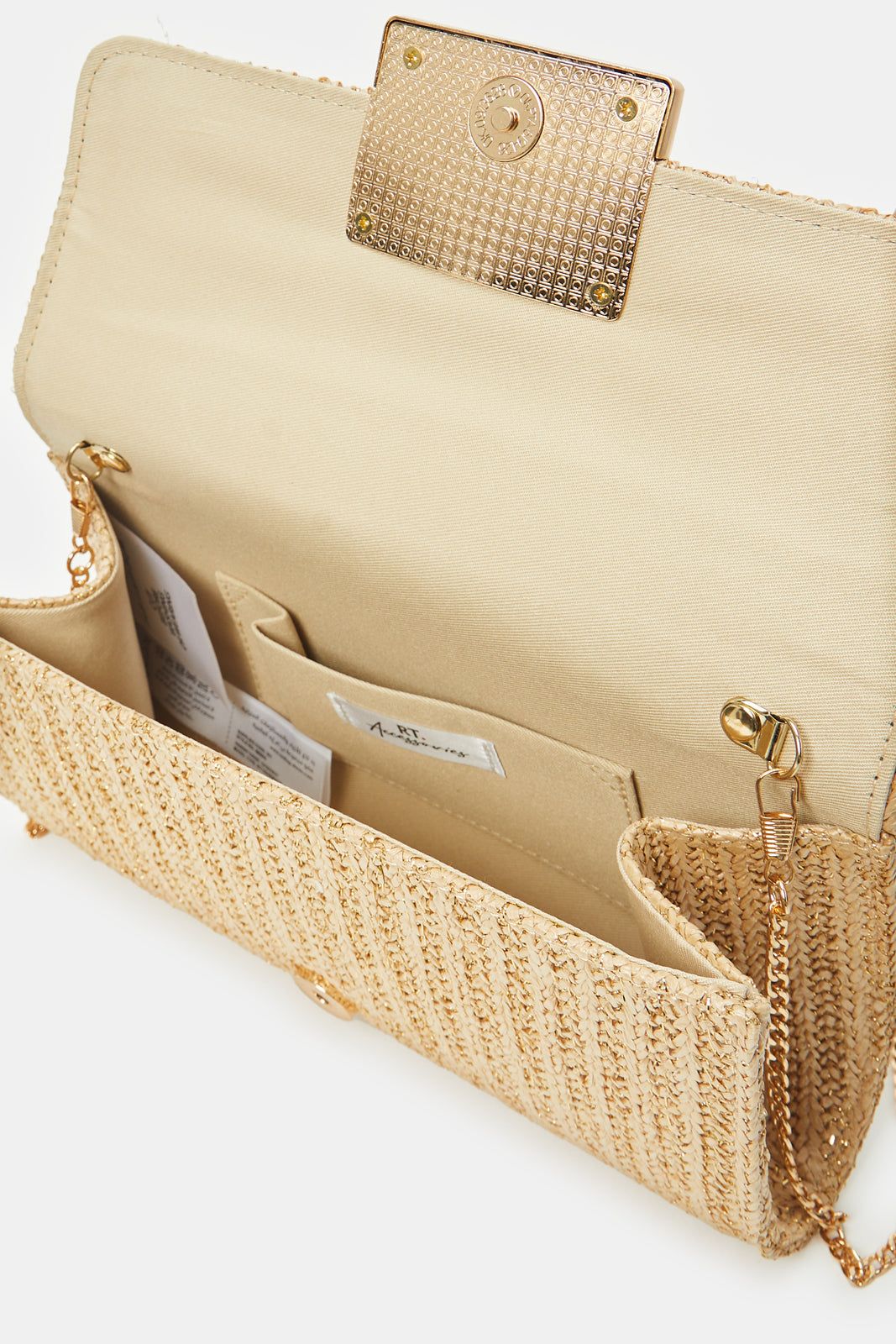 Women Beige Embellished Envelope Bag sold by Redtag product image thumbnail 4