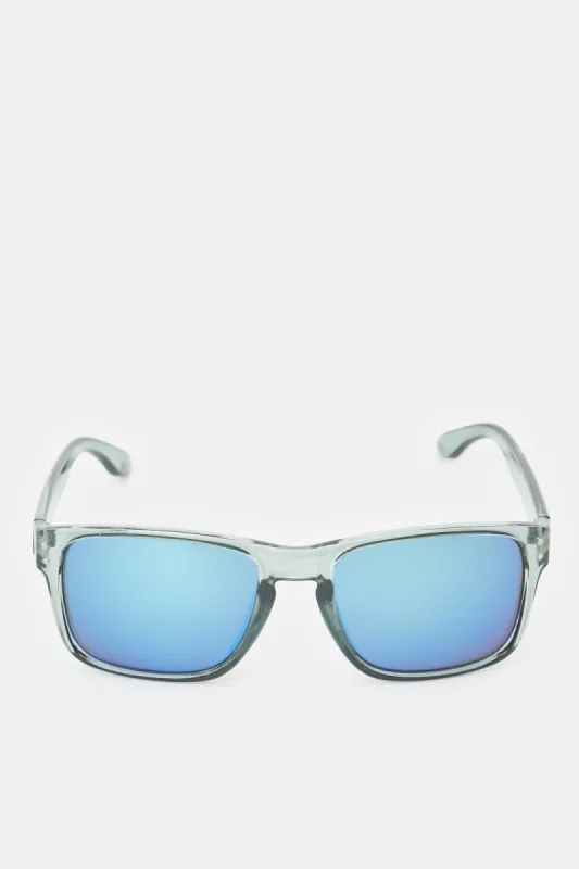 Men Blue Wayfarer Sunglasses sold by Redtag