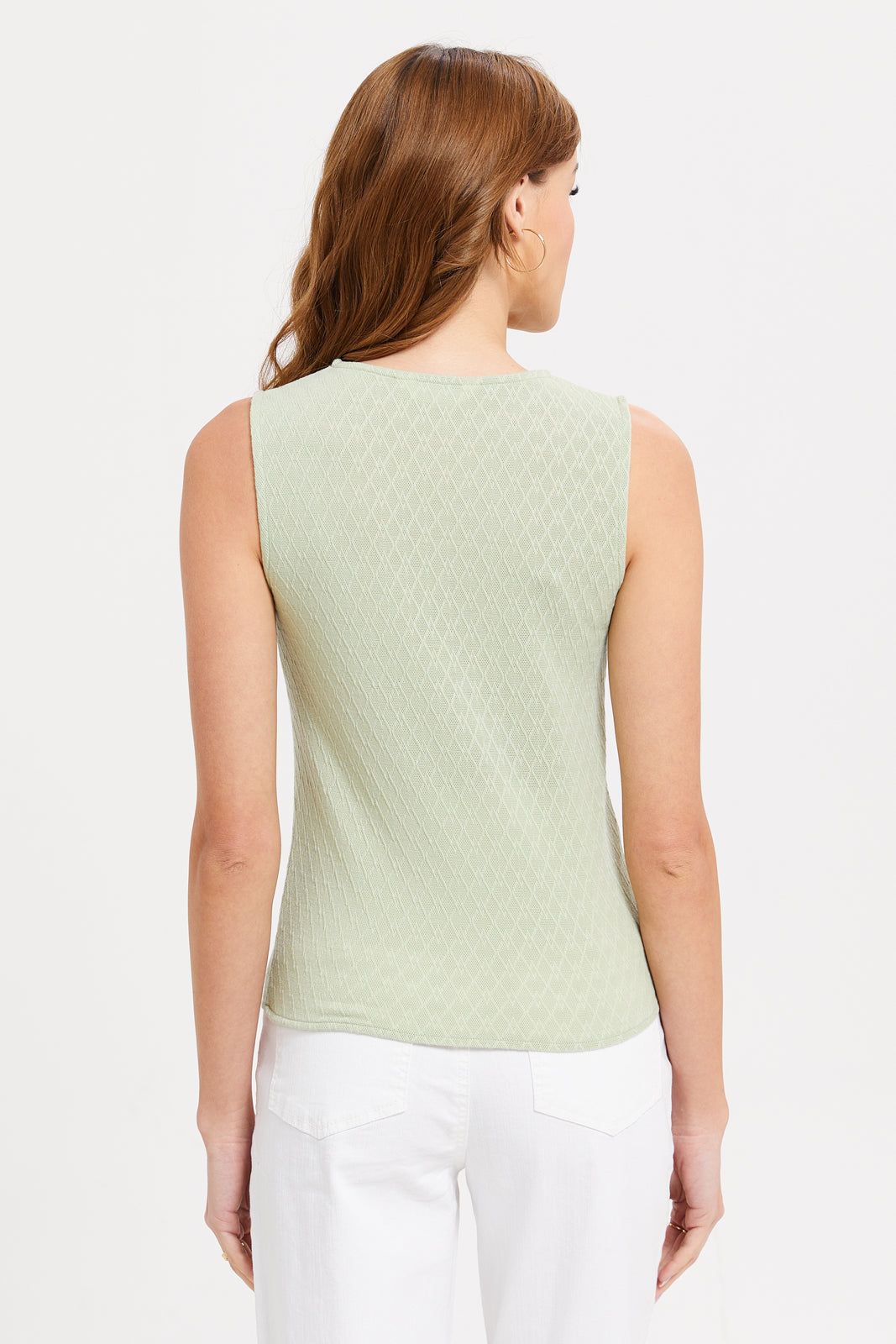 Women Green Textured Top sold by Redtag product image thumbnail 3