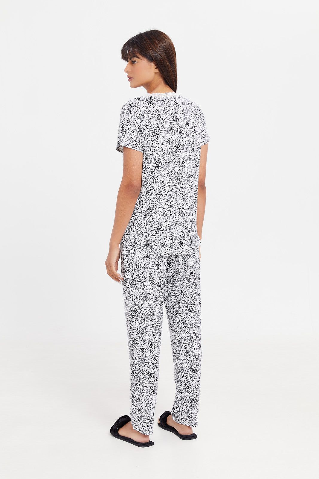 Women Assorted Printed Pyjama Set (2 Piece) sold by Redtag product image thumbnail 4