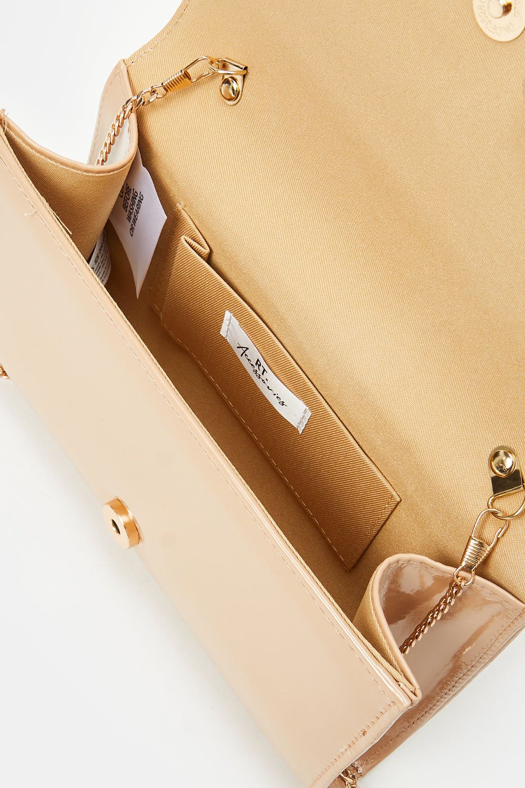 Women Beige Envelope Bag sold by Redtag product image thumbnail 4