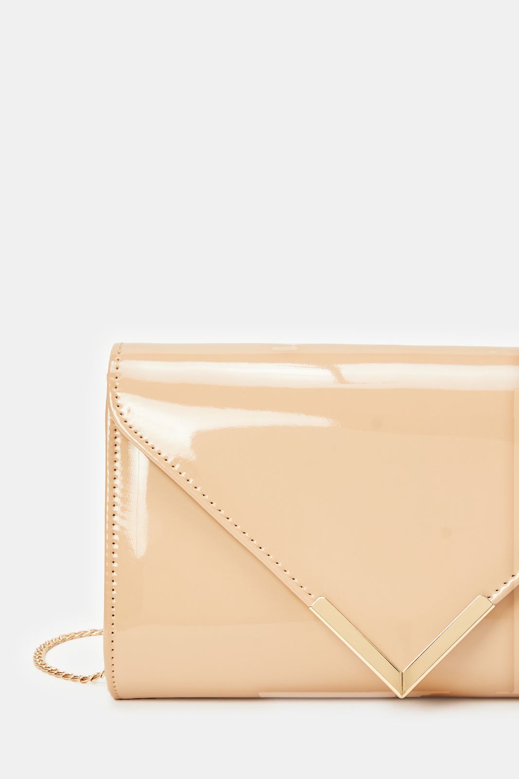 Women Beige Envelope Bag sold by Redtag product image thumbnail 3