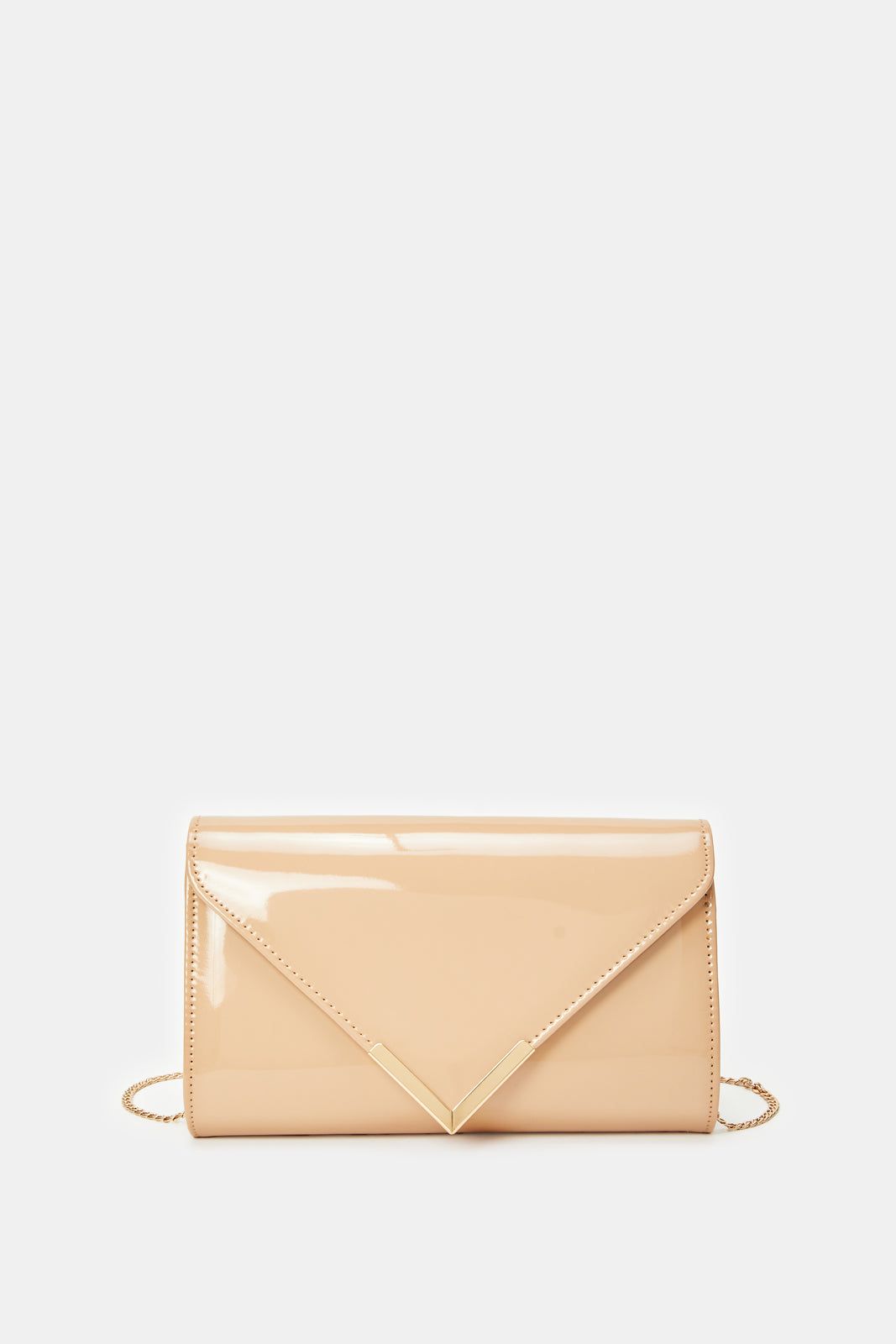 Women Beige Envelope Bag sold by Redtag