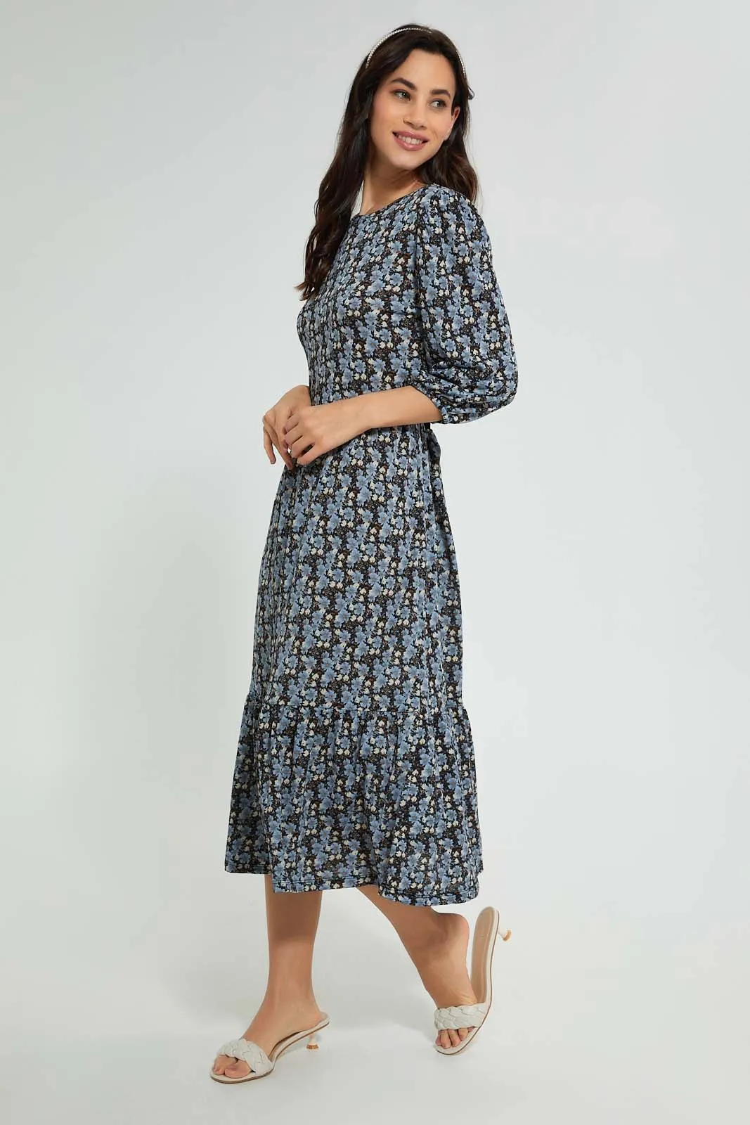 Multicolour Midi Dress sold by Redtag product image thumbnail 5