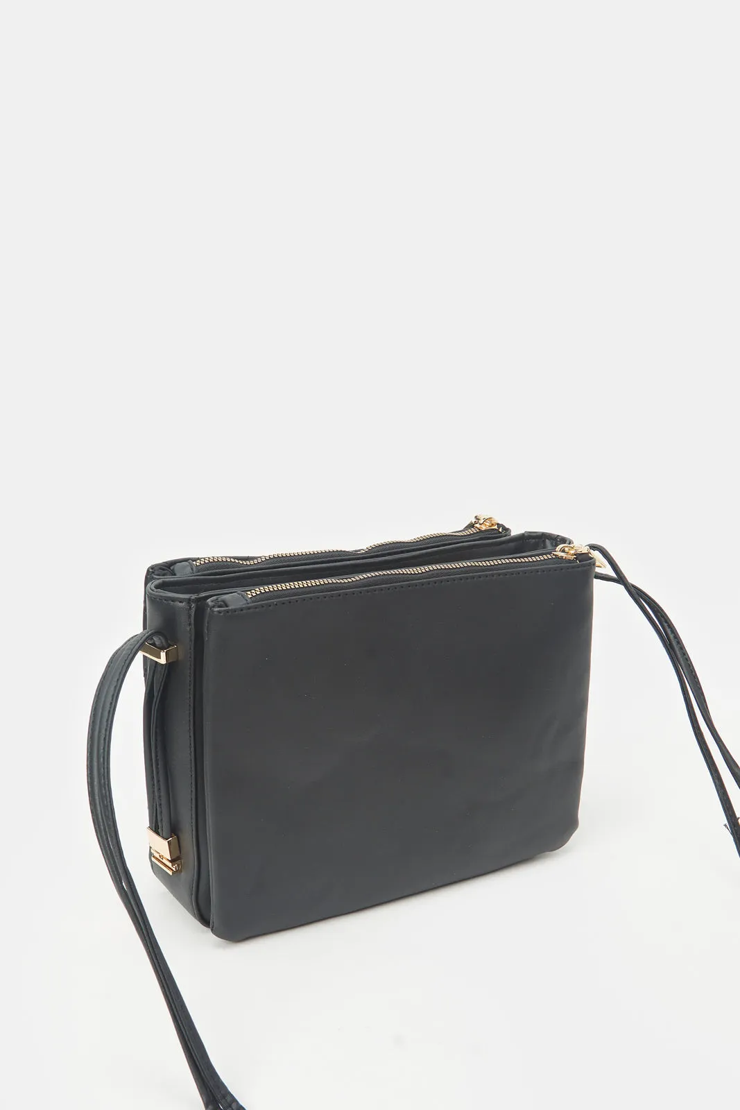 Women Black Quilting Utility Bag sold by Redtag product image thumbnail 2