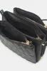 Women Black Quilting Utility Bag sold by Redtag