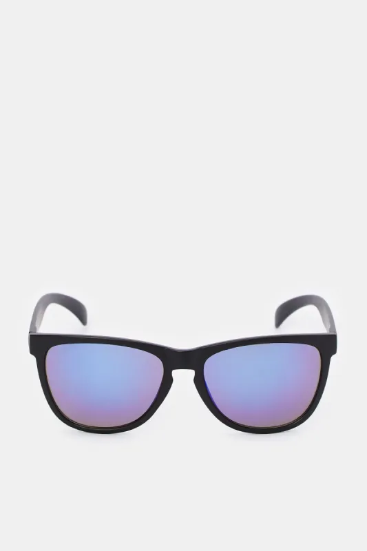 Men Black Wayfarer Sunglasses sold by Redtag