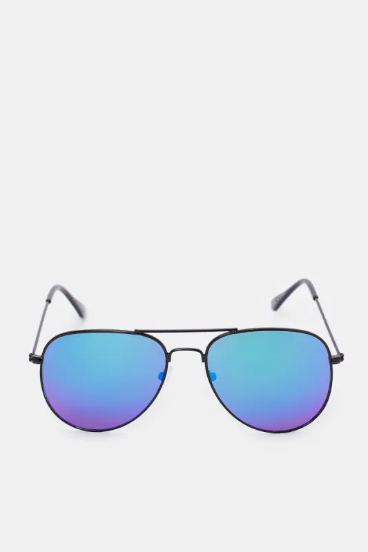 Men Black Aviator Sunglasses sold by Redtag