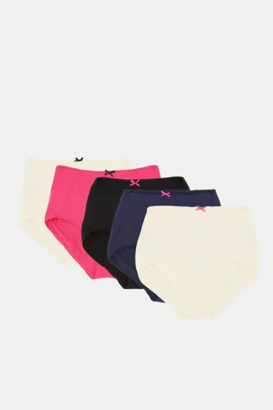 Women Assorted Basic Full Brief Set (Pack Of 5) sold by Redtag