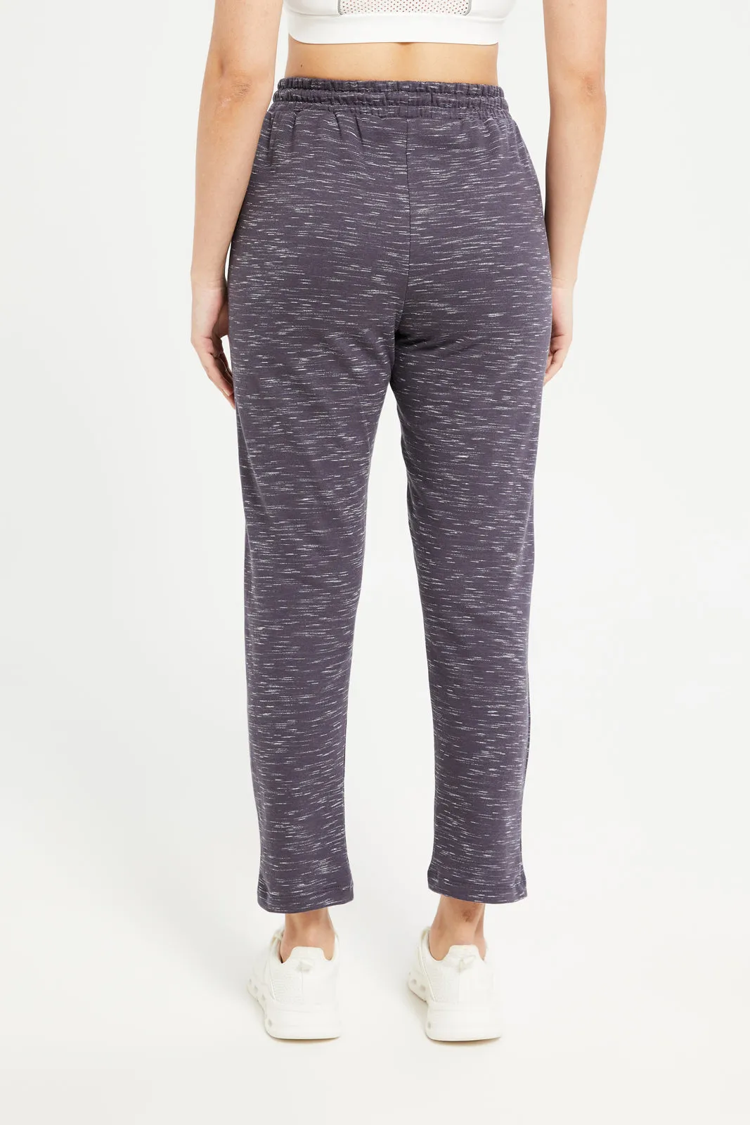 Women Charcoal Track Pant With Pocket sold by Redtag product image thumbnail 3