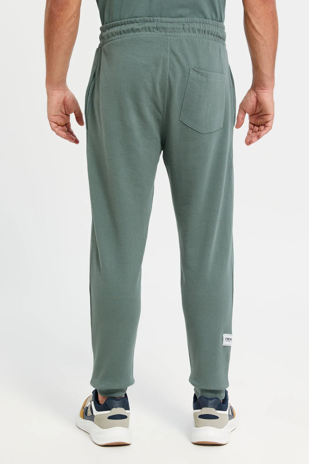 Men Green Printed Active Pants sold by Redtag product image thumbnail 3