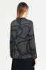 Women Black Printed Blouse sold by Redtag