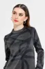 Women Black Printed Blouse sold by Redtag