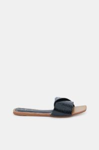 Women Croc Effect Mule sold by Redtag