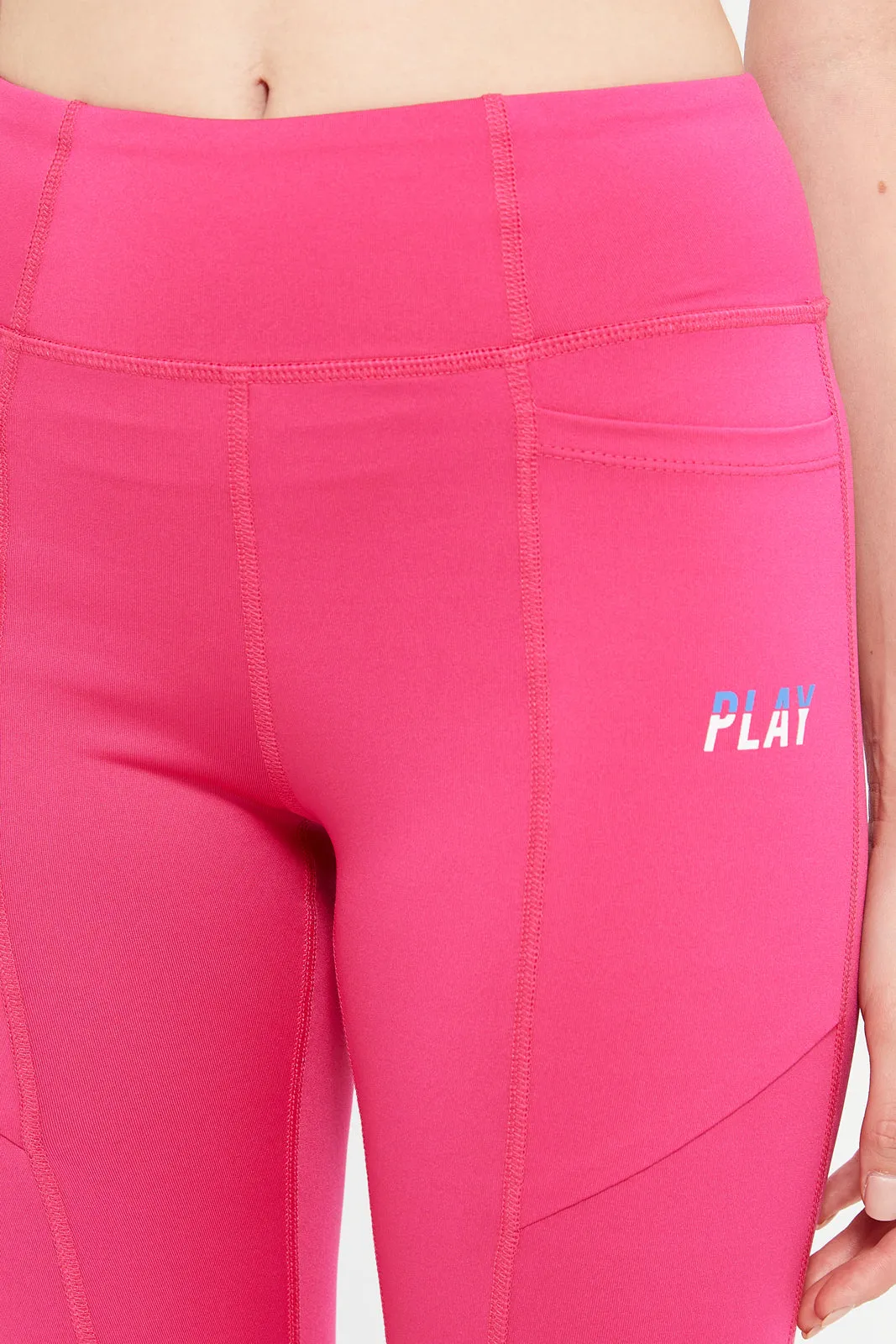 Women Pink Performance Pants sold by Redtag product image thumbnail 4