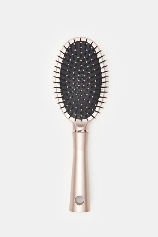 Women Pink Hair Brush sold by Redtag