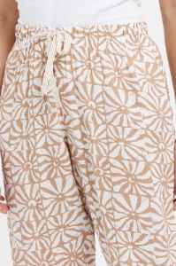 Women Beige Printed Pyjama Bottom sold by Redtag