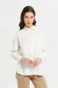 Women Ivory Striped Shirt sold by Redtag