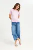 Women Lilac Printed T-Shirt sold by Redtag